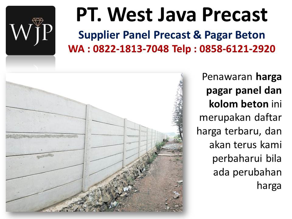 Panel pagar kayu hubungi wa : 082218137048, perusahaan dinding precast di Bandung. Dinding-beton-pracetak